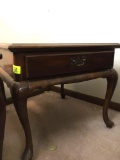 Antique Style End Table with Drawer