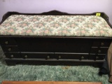 Lane Cedar Blanket Chest with Padded Seat.
