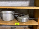 2 Pieces of Cookware, Both with Lids