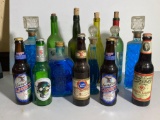 Beers, Wines and Liquor Bottles, No Alcohol