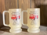 2 Adamstown Fire Company Souvenir Mugs