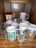 Coffee Mugs, Juice Glass and Jar