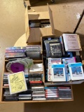 CDs, Cassette Tapes, VHS Tapes and 8-Track Tapes