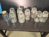 Quart-Size Canning Jars- Various Names