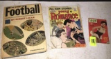 Vintage Book (History of Football); Peep Show Book and Romance Comic
