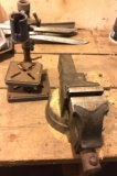 Bench Vise, Drill Stand