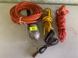 Extension Cords and Work Light