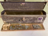 DuPont Corlan Metal Tool Box and Contents