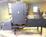 HBT Smokers SI Model Combination Grill/Smoker, Very Good Condition