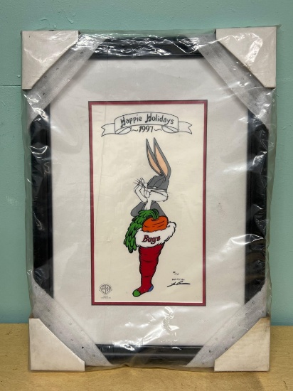 Warner Brothers ltd. edition Cell "Happie Holidays 1997"