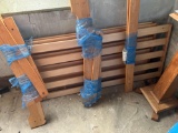 Wooden futon frame
