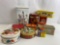 Decorative and Vintage Food Tins- 11 in Lot