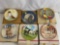 6 Collector Plates- Snow White, Horses, Bessie Pease Gutman, Norman Rockwell