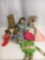 Dolls Lot Including Small Porcelain and Doll in Plastic Case