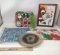 Christmas Items- Gift Boxes, Plates, Tin, Money Holders and Hanukkah Napkins