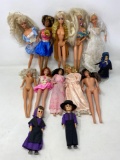 Fashion Dolls and Amish Couple Dolls