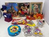 Disney Character Toys, Framed Prints and Clown Print
