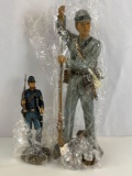 Confederate and Union Soldier Figures- New