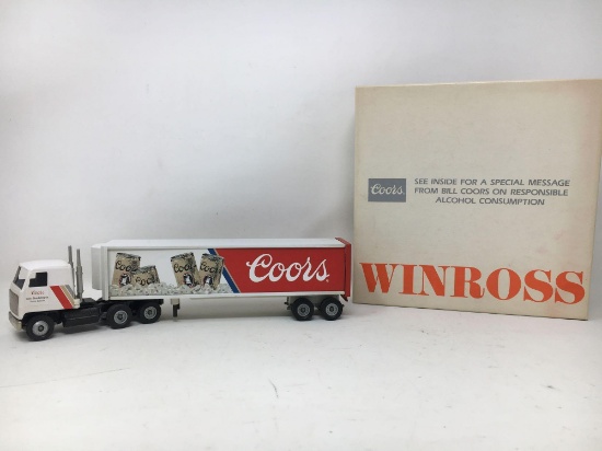 Winross Coors Tractor Trailer with Box
