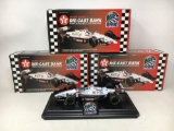 3 Mario Andretti 1994 Collector Series Die Cast Banks, All with Boxes