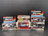 4 Amoco Ultimate, Die Cast #93 Race Cars, 1:64 Scale; All New in Boxes