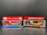 Matchbox King of Speed MAC Tools Racing #301and Super Stars Transporters MAC Tools Racing #7
