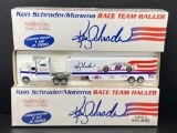 2 Ken Schrader/Morema Race Team Haulers, New in Box