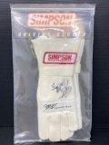Simpson Driving Gloves- Miller Genuine Draft with Signature