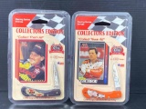 2 Collector's Edition Racing Series CASE Knives- Davey Allison and Alan Kulwicki
