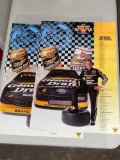 2 Miller Genuine Draft 1993 & 1994 NASCAR Schedule Posterss