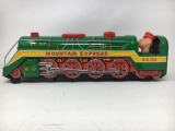 Vintage Mountain Express 3430 Tin Train