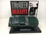 Franklin Mint 1968 Mustang GT Steve McQueen Bullitt with Display Stand and Box