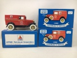 3 1992 Citgo Ford A Delivery Truck Banks with Boxes
