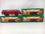 3 Texaco Collector Series #11 1934 Doodle Buck Locking Banks- All with Boxes