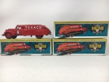 3 Texaco Collector Series #10 1939 Dodge Airflow Locking Banks- All with Boxes