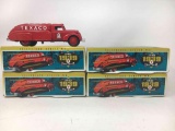 4 Texaco Collector Series #10 1939 Dodge Airflow Locking Banks- All with Boxes