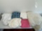 Lot of Bed Linens- Blankets, Sheets, Comforter