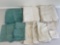 Green & Ivory Bath Towels