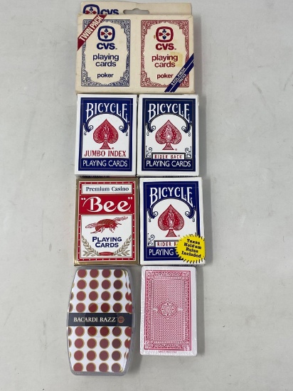 Playing Cards- CVS, Bicycle, Bee