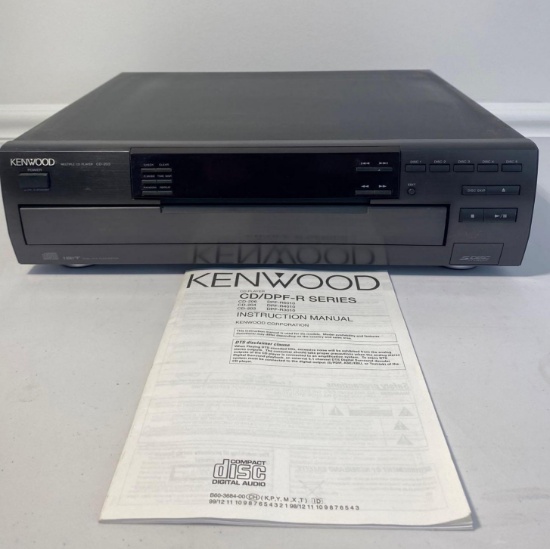 Kenwood Multiple CD Player with Manual