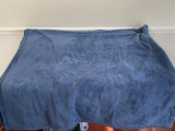 Plush Blue Blanket