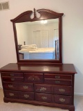 7 Drawer Dresser with Mirror