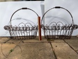 Wrought Iron Decorative Baskets