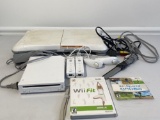 Wii Console with Step, Remotes, Wii Fit and Wii Sports