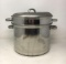 Stainless Steel Cookpot with 2 Strainer Inserts and Lid