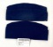2 Air Force Blue Garrison Caps, Size 7-1/4