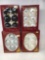 4 Boxes of Christmas Ornaments- New