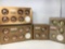 4 Boxes of Martha Stewart Gold Christmas Ornaments- New