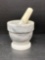 Marble Mortar & Pestle