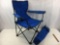 Blue Folding Chair and Carry Bag